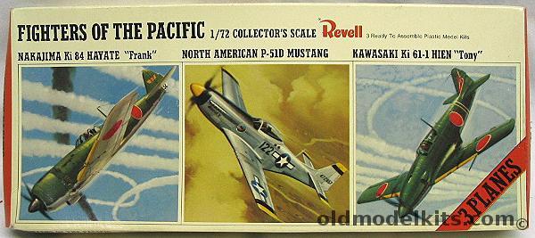 Revell 1/72 3 Fighters of the Pacific Ki-84 'Frank / P-51D Mustang / Ki-61-1 'Tony', H686-130 plastic model kit
